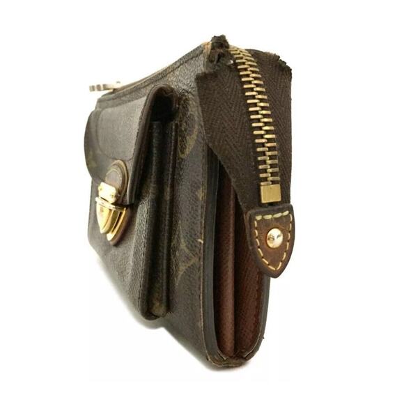 Authentic Louis Vuitton Monogram Portefeiulle Astrid Long Wallet Brown/4AF1108 - Picture 2 of 8